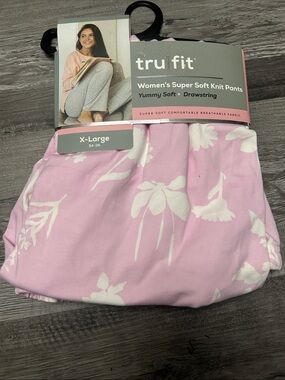 Women's Super Soft Pants - Pink Floral